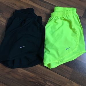 Nike dry fit workout shorts